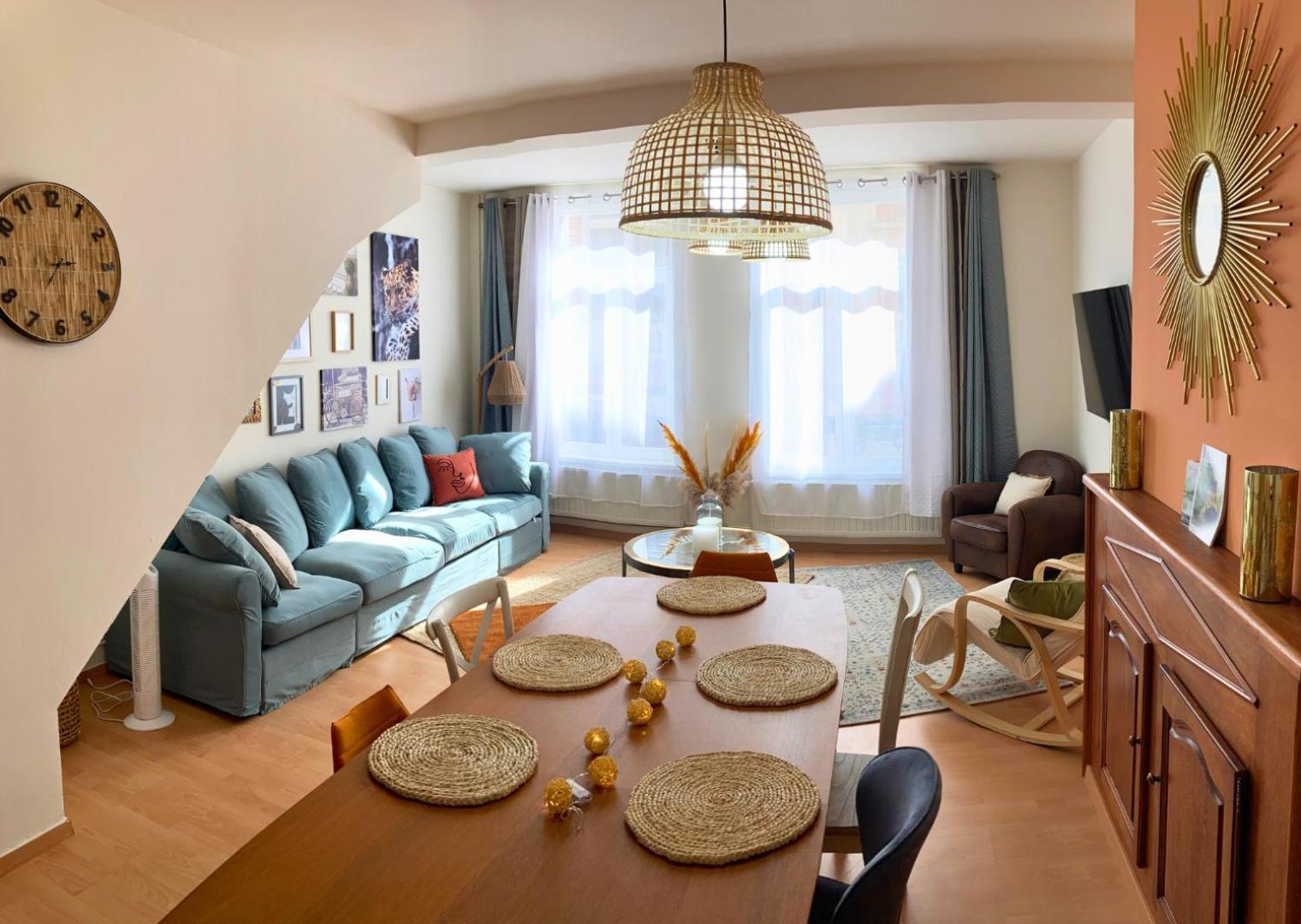 Le Bohemian Chic - 4 Chambres En Hypercentre De Saint-Omer, Ideal Pour Les Groupes エクステリア 写真